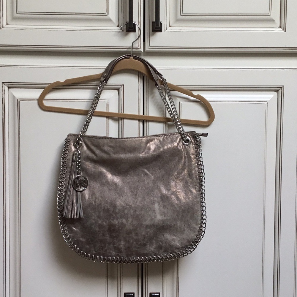 Michael Kors Metallic Shoulder Bag